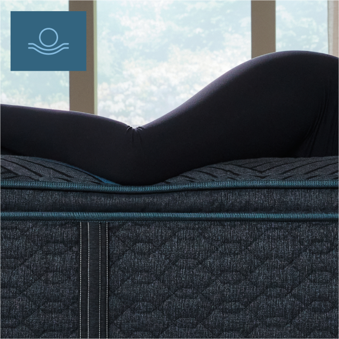 Ergonomic mattress with lumbar support