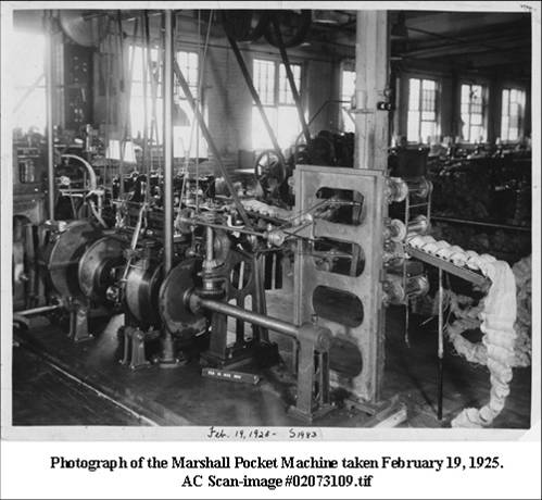 1925 Marshall Pocket Machine