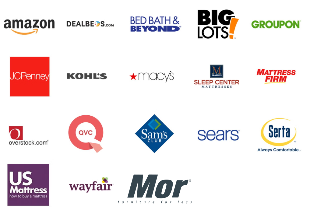 A collage of dealer logos.