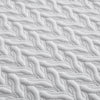 Close-up view of the material on the Beautyrest Select hybrid mattress ||feel: medium