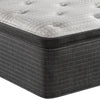 Corner view of the Beautyrest Silver BRS900-C Medium Pillow Top mattress