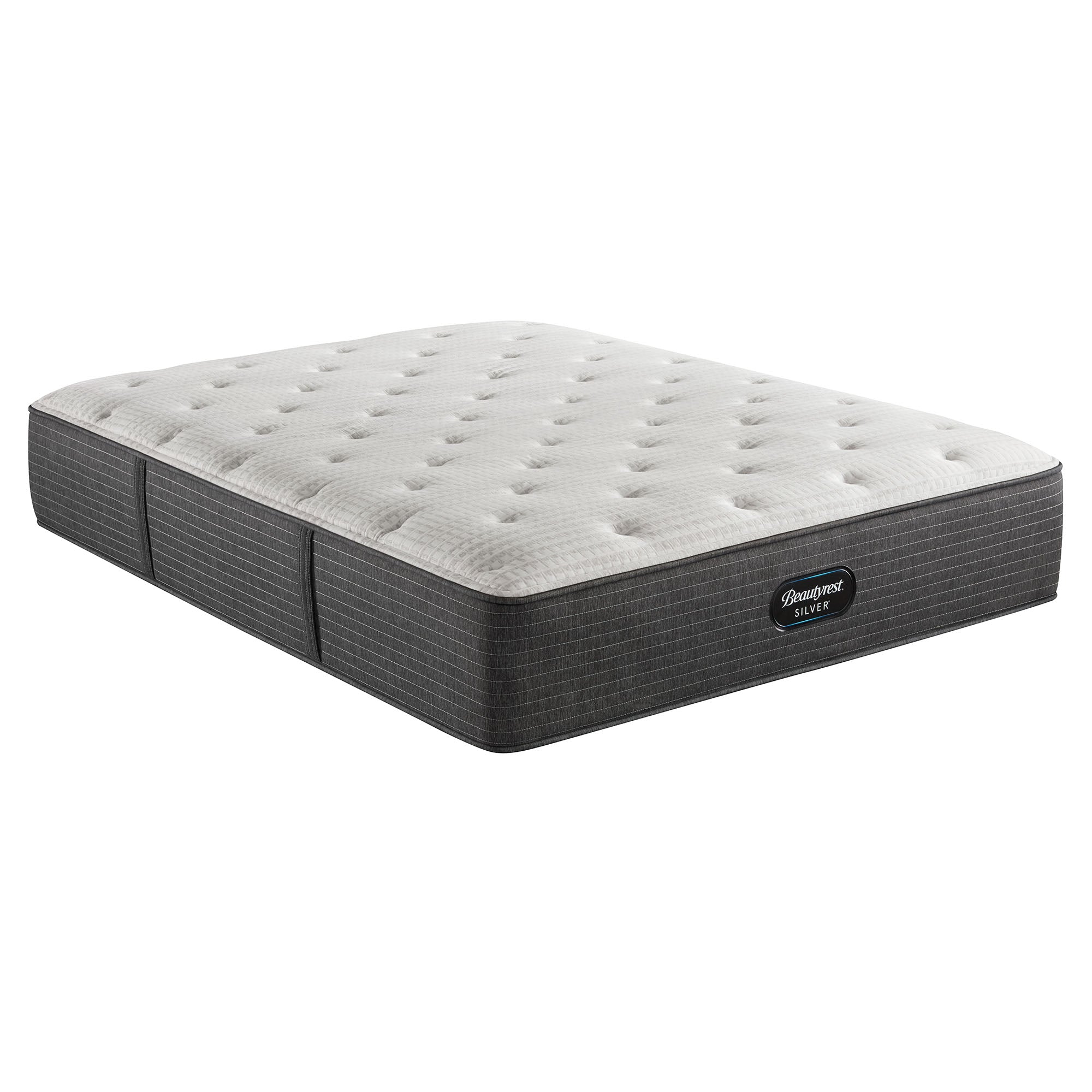 The Beautyrest Silver BRS900-C Plush mattress alone on a white background