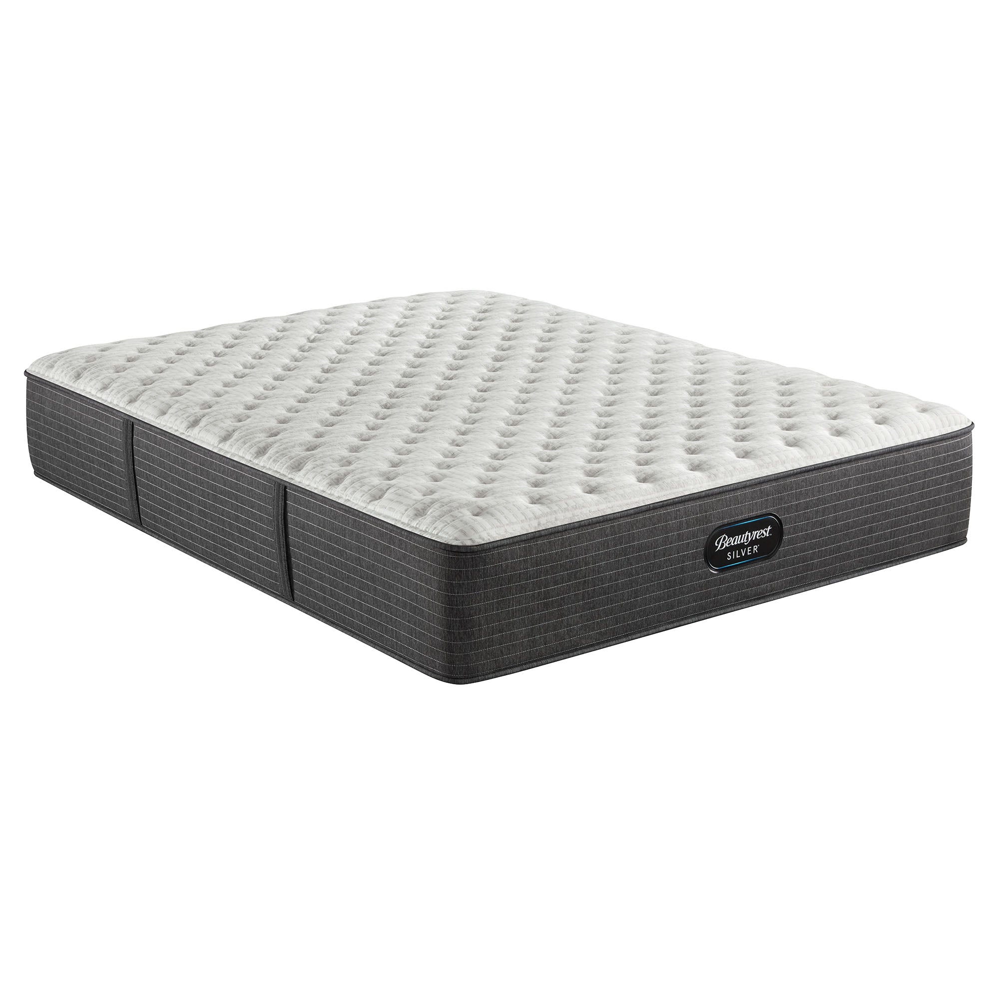 The Beautyrest Silver BRS900-C Extra Firm mattress alone on a white background