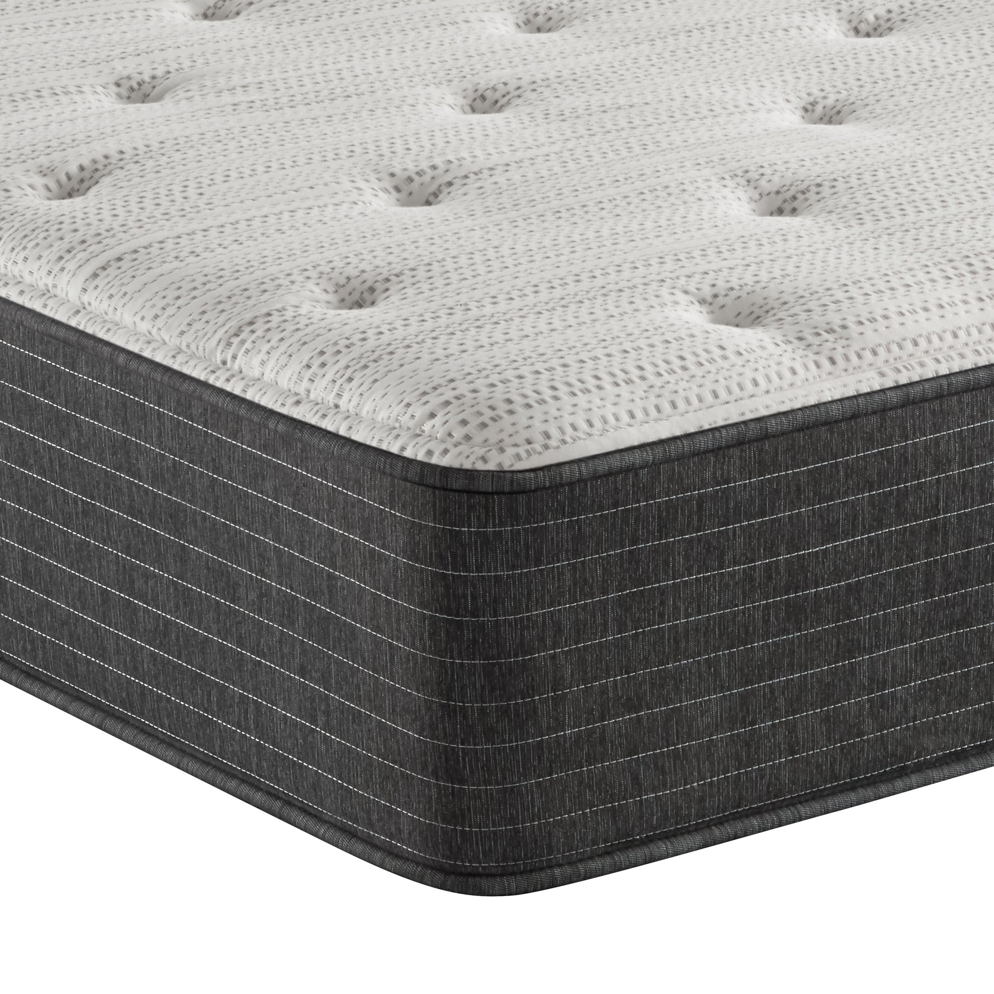 Corner view of the Beautyrest Silver BRS900 Medium mattress