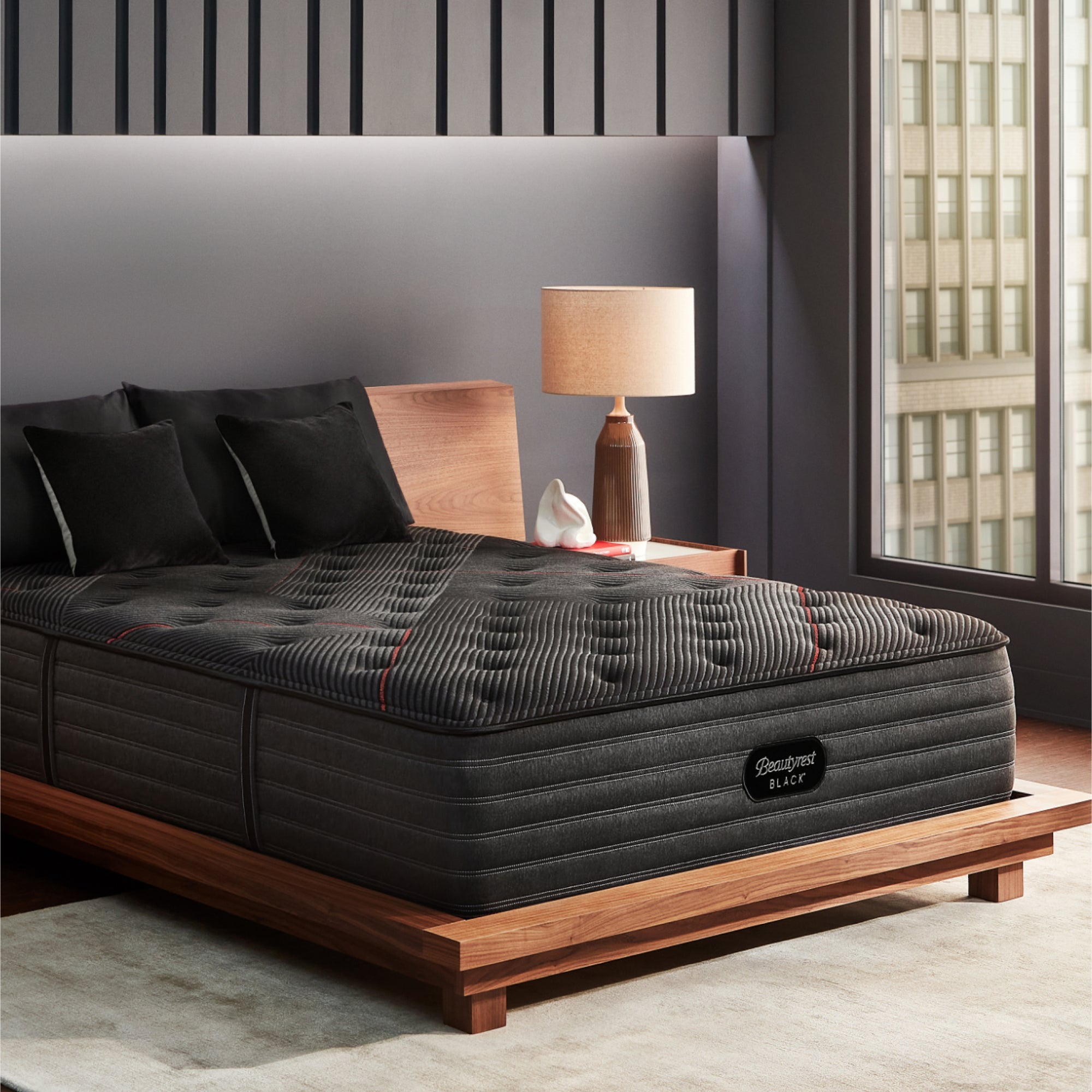 The Beautyrest Black deluxe c-class mattress ||series: deluxe c-class|| feel: medium