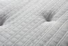 Close-up view of the fabric on the Beautyrest Silver BRS900-C Medium Pillow Top mattress