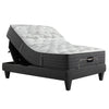 The Beautyrest Black Luxury Base with a Beautyrest mattress in the raised position