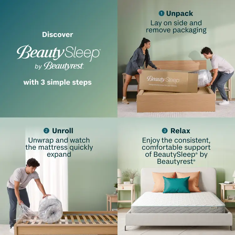 BeautySleep® by Beautyrest® Soothing Nights™ Mattress In A Box