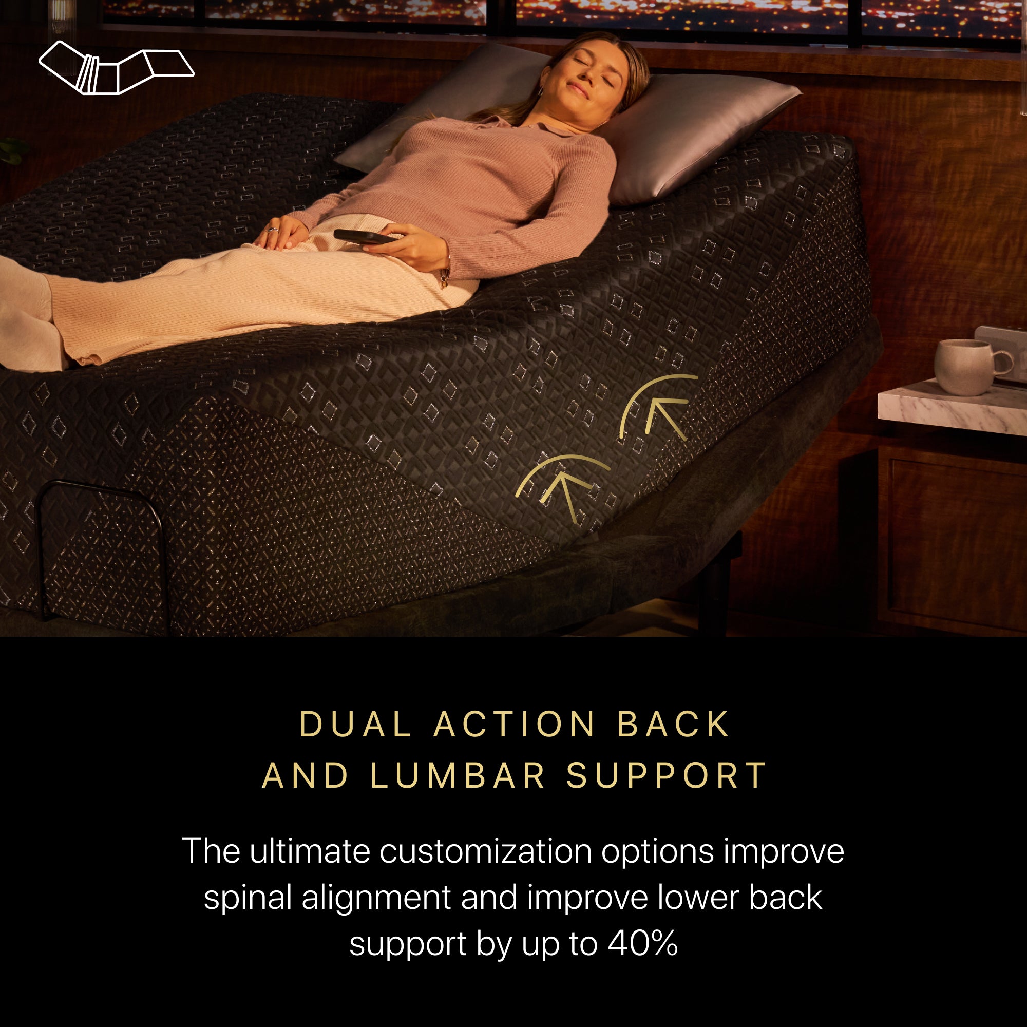Beautyrest Black® Luxury Adjustable Base